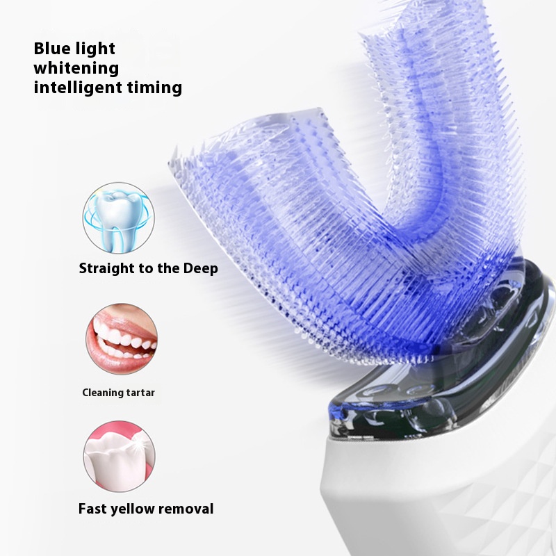 성인용 전동 U자형 칫솔 - 부드러운 강모 치아 미백  - Teeth Whitening Vape 리뷰 및 가격