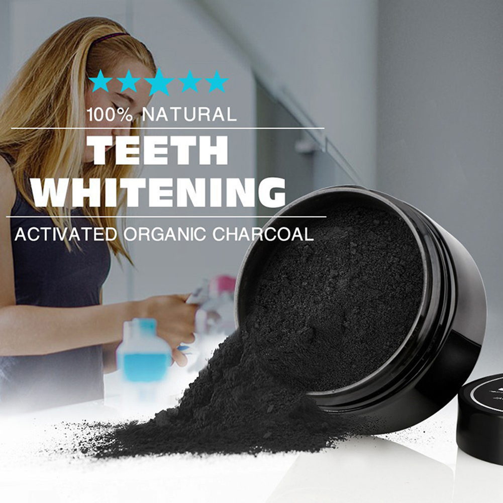 천연 활성화 유기농 숯 레몬 향 치아 미백 파우더, 상 - Teeth Whitening Activated Organic Charcoal 리뷰 및 가격