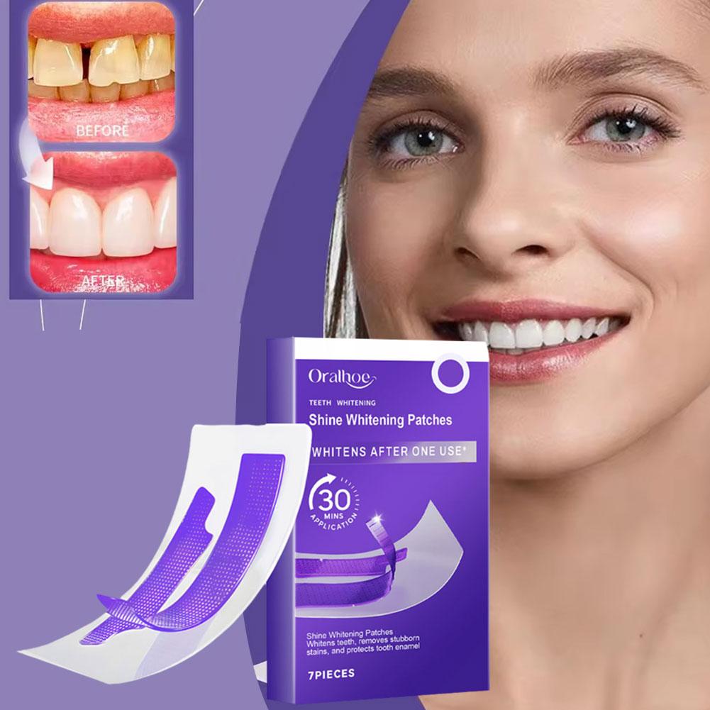 7개/세트 최신 치아 패치 즉각적인 미백 치아 관리 순 - Teeth Whitening Instant 리뷰 및 가격