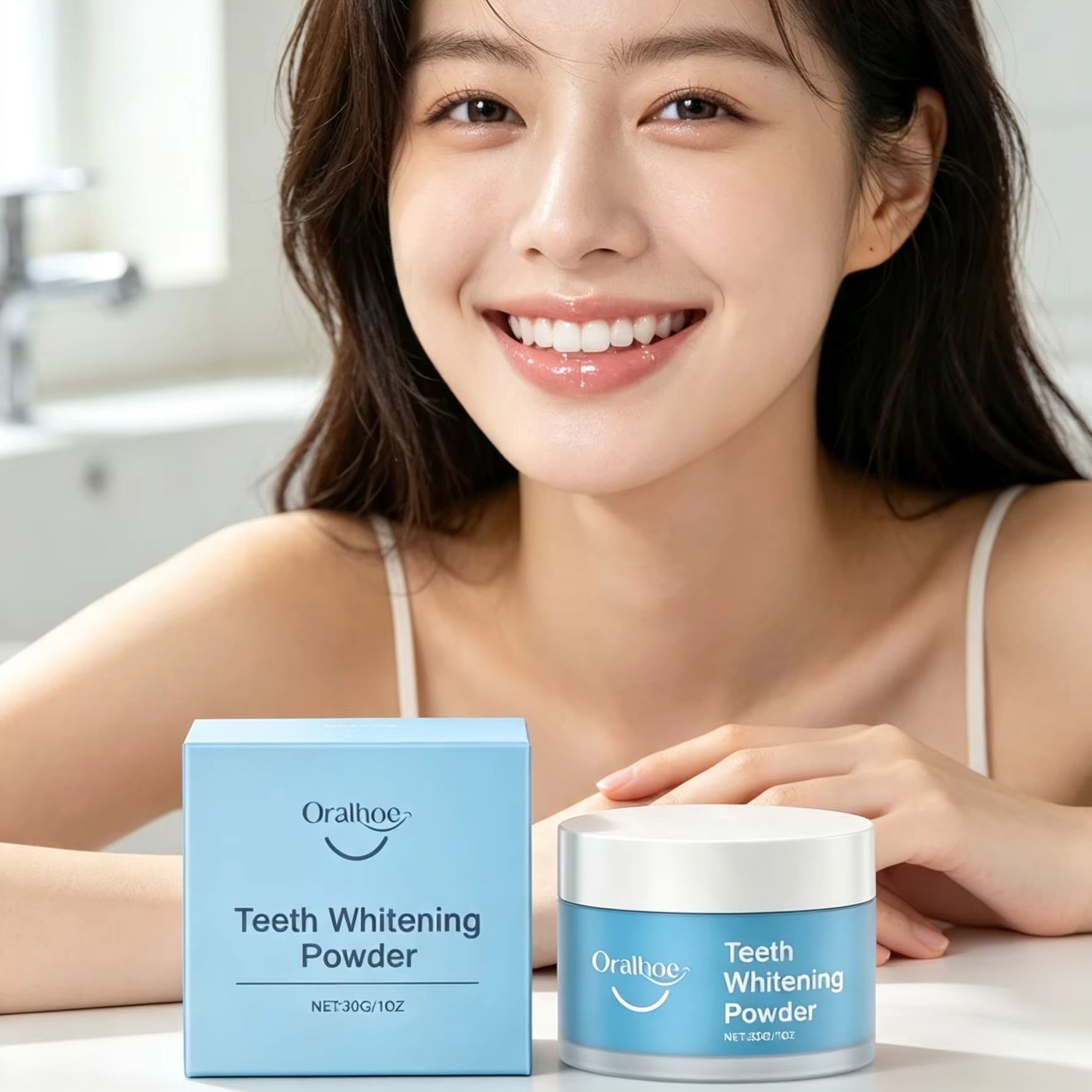 오랄호 치아 미백 파우더, 치아 얼룩 제거, 딥 클리닝 - Teeth Whitening Vape 리뷰 및 가격
