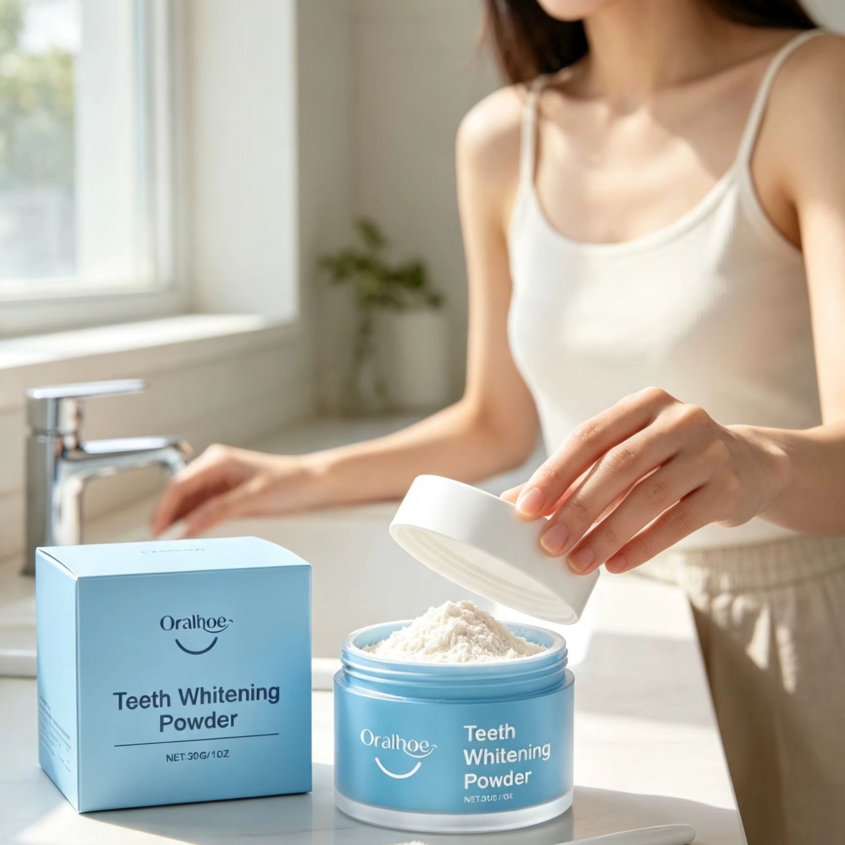 오랄호 치아 미백 파우더, 치아 얼룩 제거, 딥 클리닝 - Teeth Whitening Vape 리뷰 및 가격