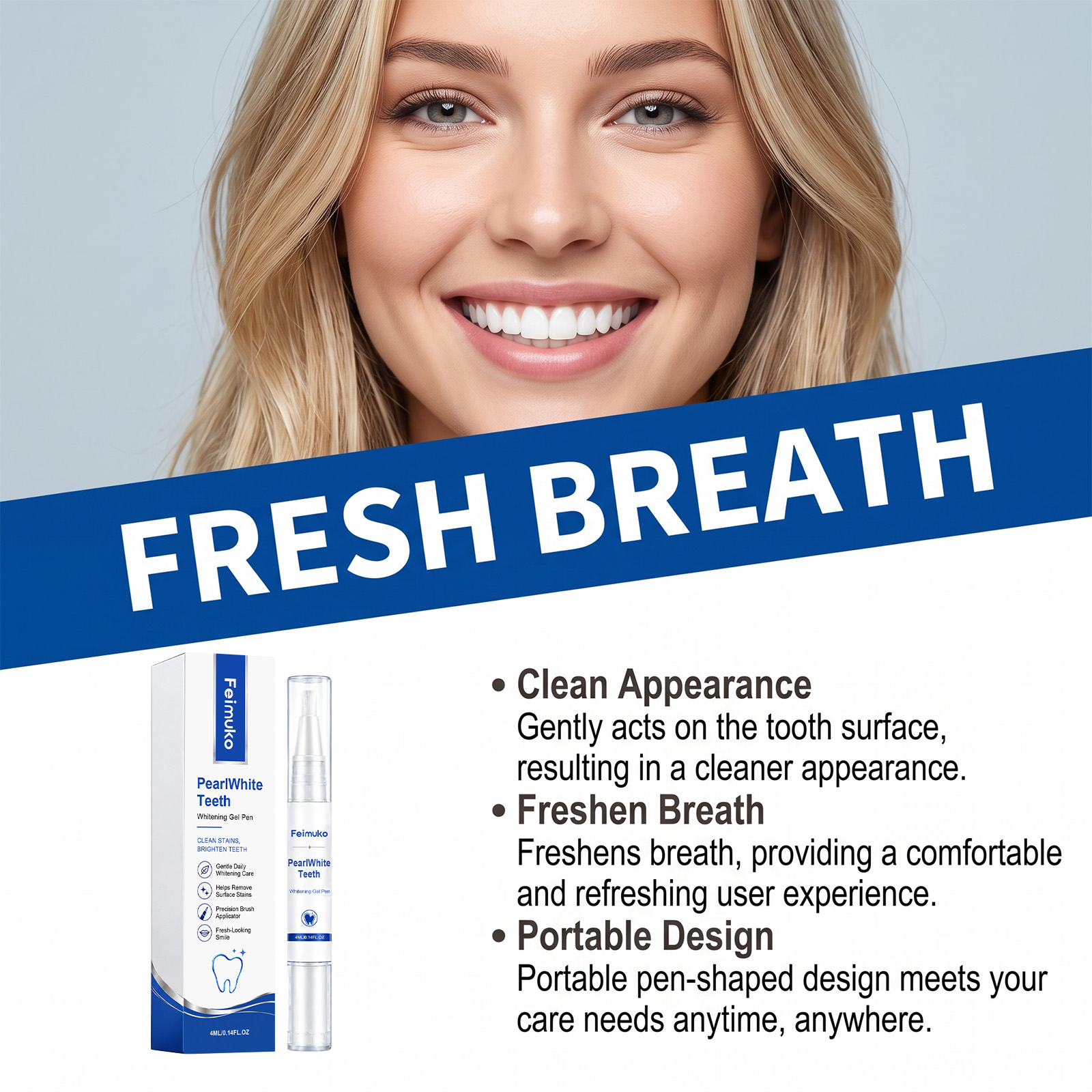 휴대용 치아 미백 젤 펜 얼룩 제거 정밀 브러쉬 부드러 - Teeth Whitening Pens 리뷰 및 가격
